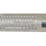 Industrial Custom Stainless Steel Waterproof Metal Keyboard With Touchpad thumbnail-3