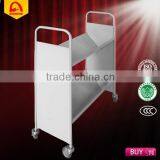 Hot Sale Library Furniture Movable Book Cart