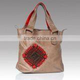 911-Fashion Handbags With Chinese Knot,designer Inspired Faux Leather Handbags