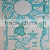 100% Cotton Sun Sea World Face Towel
