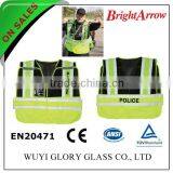 ENISO 20471 Standard Cheap Reflective Yellow Security Gilet thumbnail-1