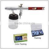 NEW 0.35mm 5cc DUAL-ACTION AIRBRUSH GUN GRAVITY PAINT TATTOO PR-800