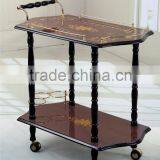 New Designed Wooden Hotel/restaurant Dining Room Service Trolley thumbnail-3