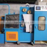 22Dies Fine wire drawing machine with annealer electric wire cable making machine