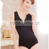 2016 New Slimming Underwear Tanktop Lace Collar Vest Ladies Abdomen Chest Supporting Corset Shapewear thumbnail-3
