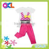 Cheap Price Made in China Boutique Little Girl Fall 2014 Clothing Sets thumbnail-1