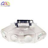 2015 New Items Four Heads Led Moon Flower Effect Light With Plastic Clear Body thumbnail-5