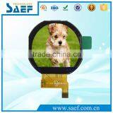 1.22" Inch Round IPS LCD 240x204 Dots SPI Interface 13 Pins Connector TFT Display Panel thumbnail-1