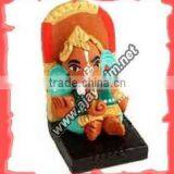 Clay Decorative Ganesha Statue thumbnail-1