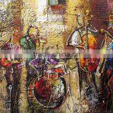 Handmade Oil Painting Bar Paintings thumbnail-1
