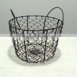 Powder coated Iron Wire Egg Basket