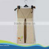 New Design Cotton Embroidery Nappy Changing Bag Diaper Bag Nappy Bag Diaper Stacker NA1023