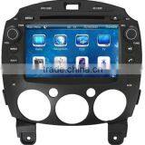 2 DIN Car DVD Player TouchScreen GPS Navigation For MAZDA 2 2007-2014 thumbnail-1