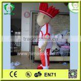 HI CE Hot Sale High Quality Used Boy Mascot Costume With Football for Sale thumbnail-5