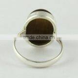 Huge !! Bezel Setting Tiger's Eye 925 Sterling Silver Ring, Silver Jewelry, Wholesale Silver Jewelry thumbnail-4