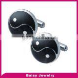 cufflinks factory china Stainless Steel Yin Yang Cufflinks for Men