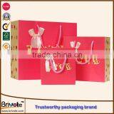 Kraft Paper Bag With Logo Print/popular Paper Shopping Bag/paper Shopping Bags Free Shipping thumbnail-2