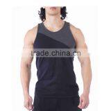 Wholesale Fashion Cotton Polyester Mens Gym Fitness Tank Top