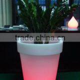Waterproof Plastic Illuminated Docorative LED Flower Pot (NJ1926)