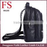 100% Genuine Leather Outdoor Hiking Backpack thumbnail-2
