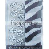 Zebra Fabric Shower Curtain thumbnail-1