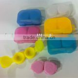 2013 new style colorful contact lens cases hello kitty contact lens wholesale RB192