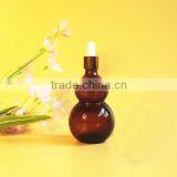 Gourd Shape Brown Refined Oil Bottle