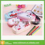 Hot Sale No Smell Unisex PU Cute Pencil Case Cartoon Big Capacity Storage Big Hero Pencil Pouch Cosmetic Bag thumbnail-2