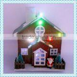 China Supplier Handmade Wholesale Christmas Lighting, Christmas Paper House Lighting thumbnail-2