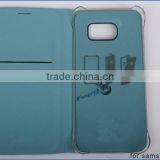 Leather Case Factory Directly Selling Two Mobile Phones Leather Case for Samsung in With Cheap Price thumbnail-6