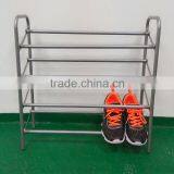 4 Tiers Iron Shoe Rack Easy Assemble High Quality Shoe Shelf Househould Storage Rack thumbnail-3
