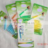 Push Type Dental Interdental Brush Toothpick, FDA Certification, OEM for Your Company Privat Label Brand, Trade Assurance. thumbnail-1