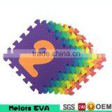 Melors Eva Foam Non-smell Education Alphabet Numbers Puzzle Jigsaw Mat Brick Building Play Mat thumbnail-2