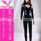 PVC Vinyl Lingerie,Polo Bodysuit,Brand Women's Tops thumbnail-1