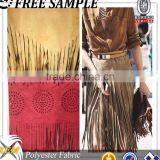 Fashion Fabric Tassel Fringe for Dresses Fringe Trim Suede Fabric thumbnail-1