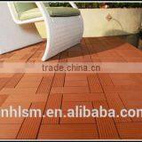 DIY Wood-plastic Composite Deck Tile / Interlocking Composite Deck Tiles / Cheap Solar Decking Tiles