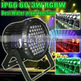 IP65 60*3W RGBW Led Par Can Stage Light