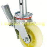 Heavy Duty Pattern Nylon Industrial Scaffolding Plastic Caster Wheel thumbnail-1