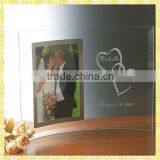 Personalized Crystal Heart Photo Frame Gift For Wedding Give Away Gifts thumbnail-1