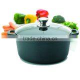 Glass Top Cast Iron Casserole