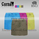 Ladies Colorful Short Skirt Design& Ladies Shorts in 2016 thumbnail-1