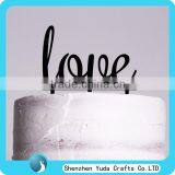 Love Shaped Design Wedding Cake Topper thumbnail-1