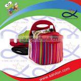 Printed Neoprene Lunch Bag for Ladies thumbnail-5