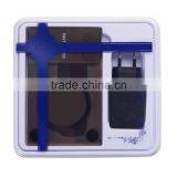 Smart Light Sensor GVC Black Qi Fast Wireless Charger Pad+ QC 2.0 Adapter for Galaxy S6 / S6 Edge, Nexus5 / 6 and More STAND S7