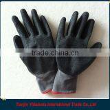 Nylon Lined Black Latex Palm Gloves thumbnail-4