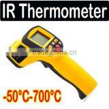 Non-Contact IR Laser Infrared Digital Thermometer -50C-700C 12:1 GM700 POINT