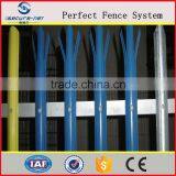 High Security PVC Coated Portable W/D Section Palisade Fence thumbnail-2