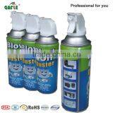 283g compressed gafle no residue gas spray Air Duster in 400ml can