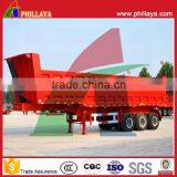 2017 Hot Sales 3 Axles Heavy Duty Transport Stone Dump Truck Semi Trailer thumbnail-4