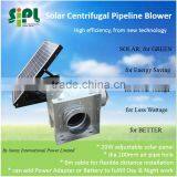 SUNNY SN2016014 Centrifugal Small Type Pipeline Air Blower Ceiling Mounted Solar Air Exhaust Fan thumbnail-1